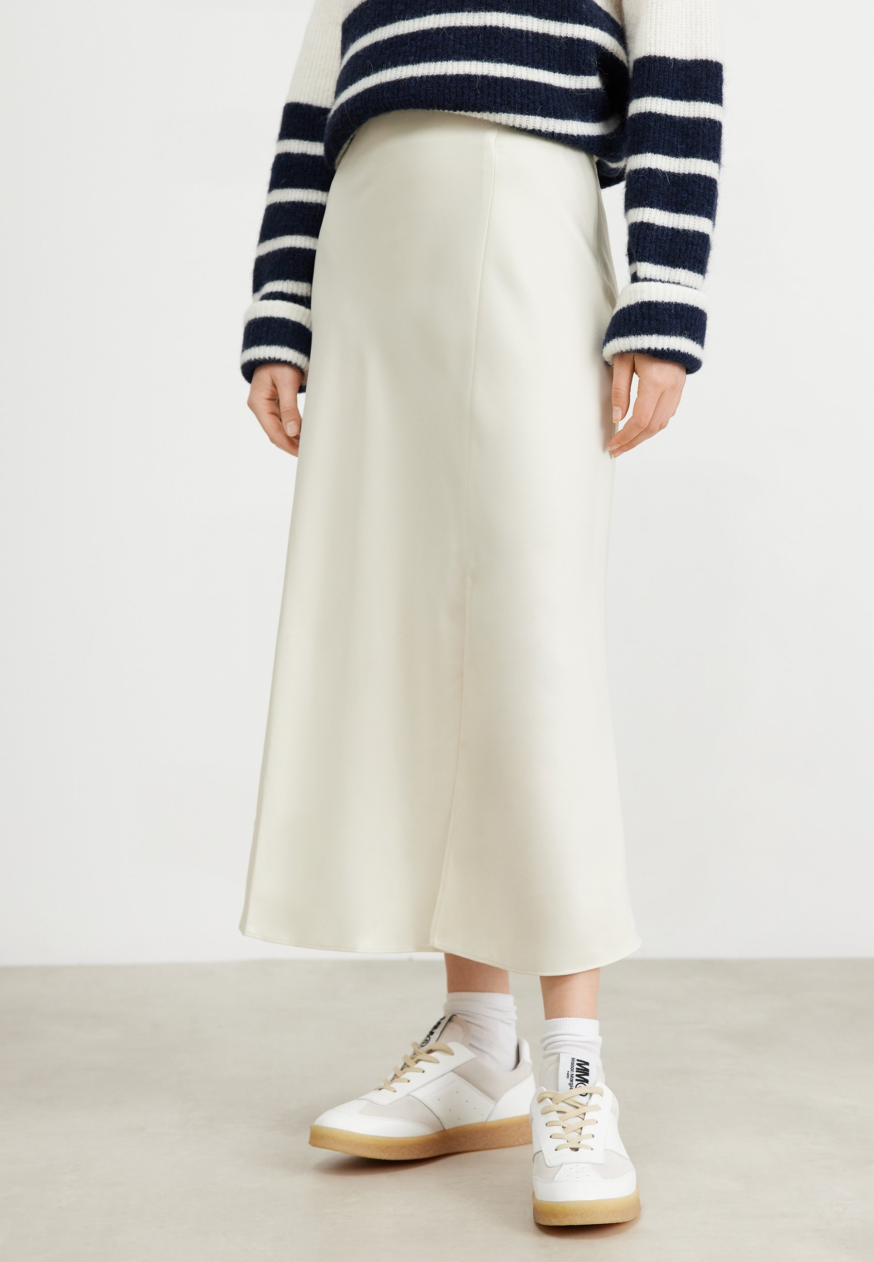 dkny white skirt