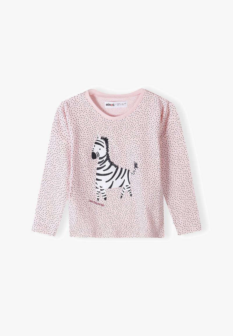 MINOTI CREW NECK PRINTED - Potiskana majica - light pink