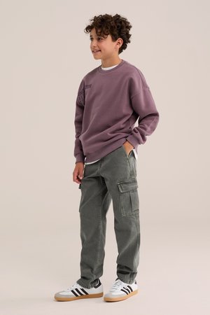 WE Fashion, BLUE RIDGE - Pantalon cargo - army green