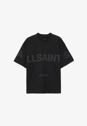 AllSaints, BIGGY CREW - Тениска с щампа - jet black