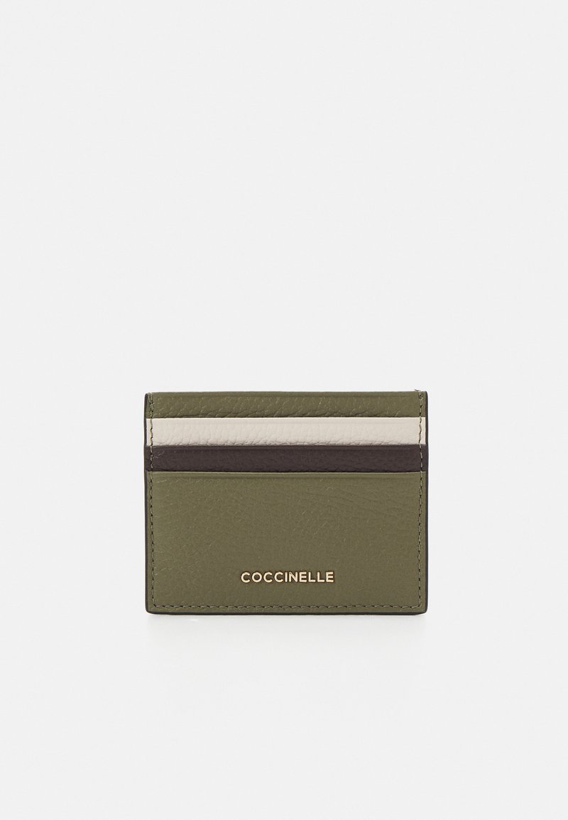 Coccinelle Denarnica - brown/green/off-white