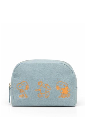 PEANUTS KOSMETIK MIT SNOOPY-STICKEREI - Kosmetiktasche - blau