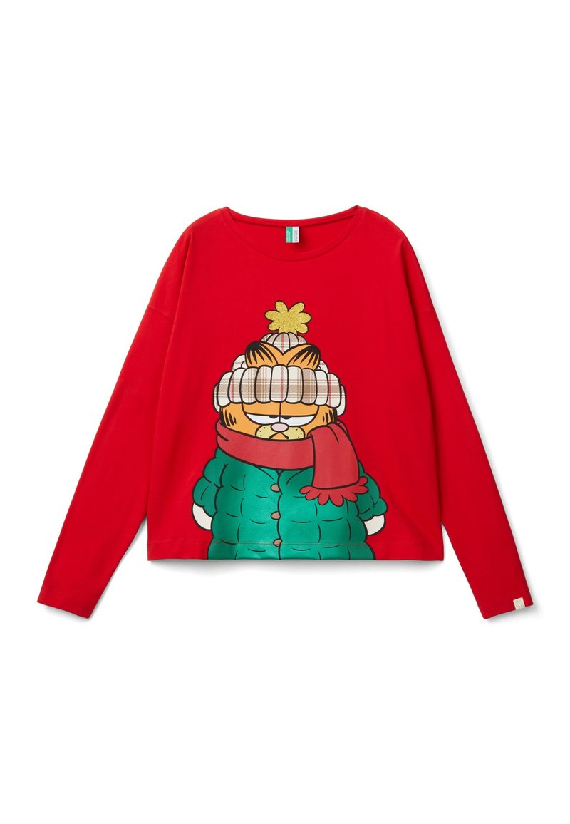 United Colors of Benetton Longsleeve rood United Colors of Benetton Longsleeve rood