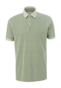 s.Oliver MIT ALLOVER - Poloshirt - olivgrün
