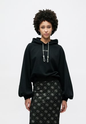 HOODED KRYSTAL  - Ikdienas džemperis - jet black