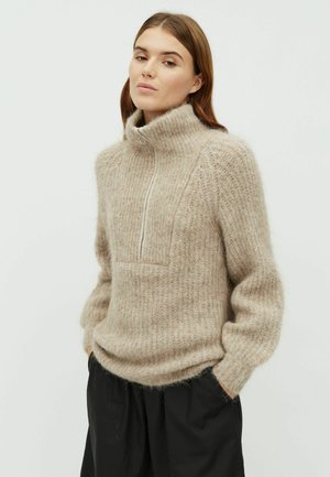 YOZA - Pullover - med white pepper mel