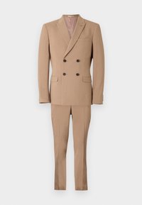 Isaac Dewhirst THE FASHION SUIT PEAK RECYCLED  SLIM - Dress - taupe