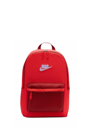 HERITAGE - Zainetto - rush red/dark cayenne/metallic silver