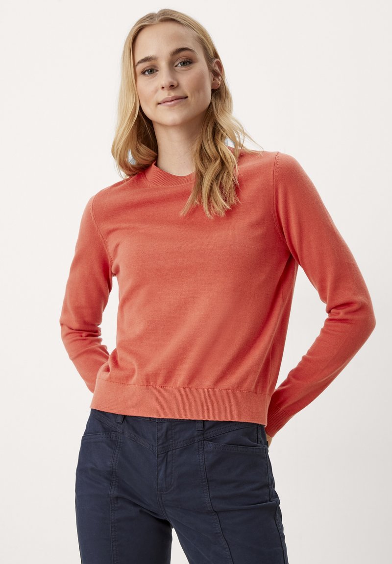 Damen Strickjacken | s.Oliver Strickpullover terracotta/lachs - HD60161 Damen Strickjacken | s.Oliver Strickpullover terracotta/lachs - HD60161