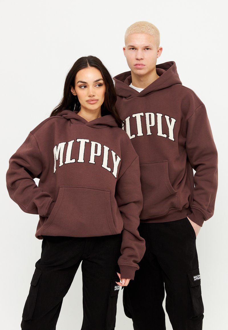 Multiply Apparel MLTPLY Jersey con capucha shopping bag/marrón