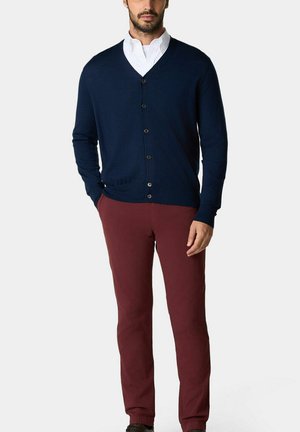 Stoffhose - burgundy