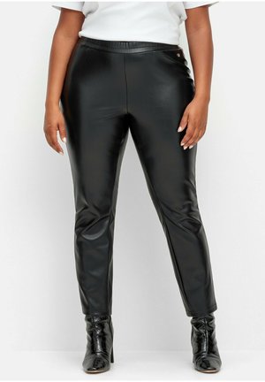 Sheego, Leggings - Trousers - schwarz