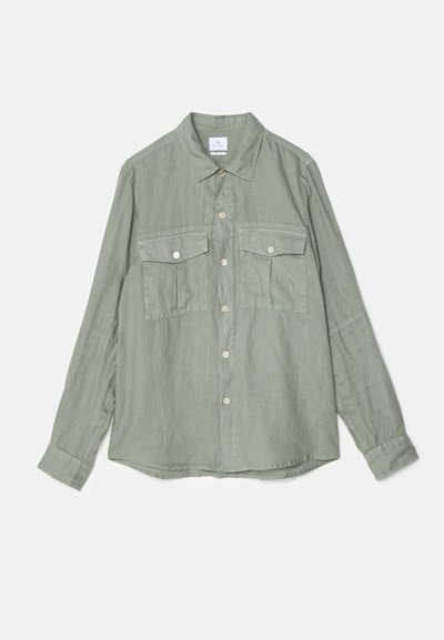 PS Paul Smith MENS L/S CASUAL FIT UTILITY - Marškiniai - khaki