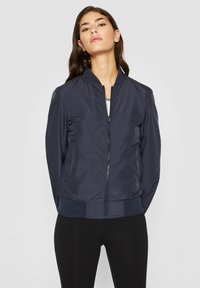 Urban Classics - Bomber tipa jaka - navy Miniatūras attēls 1