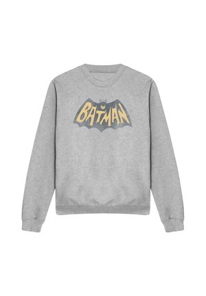 DC COMICS - BATMAN, BATMAN CLASSIC TV SHOW LOGO - Sweatshirt - mottled light grey