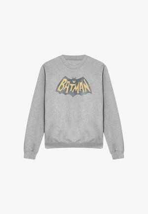 DC COMICS - BATMAN, BATMAN CLASSIC TV SHOW LOGO - Sweatshirt - mottled light grey