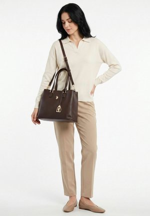 U.S. Polo Assn., HAND BAG - Borsa a mano - dark brown