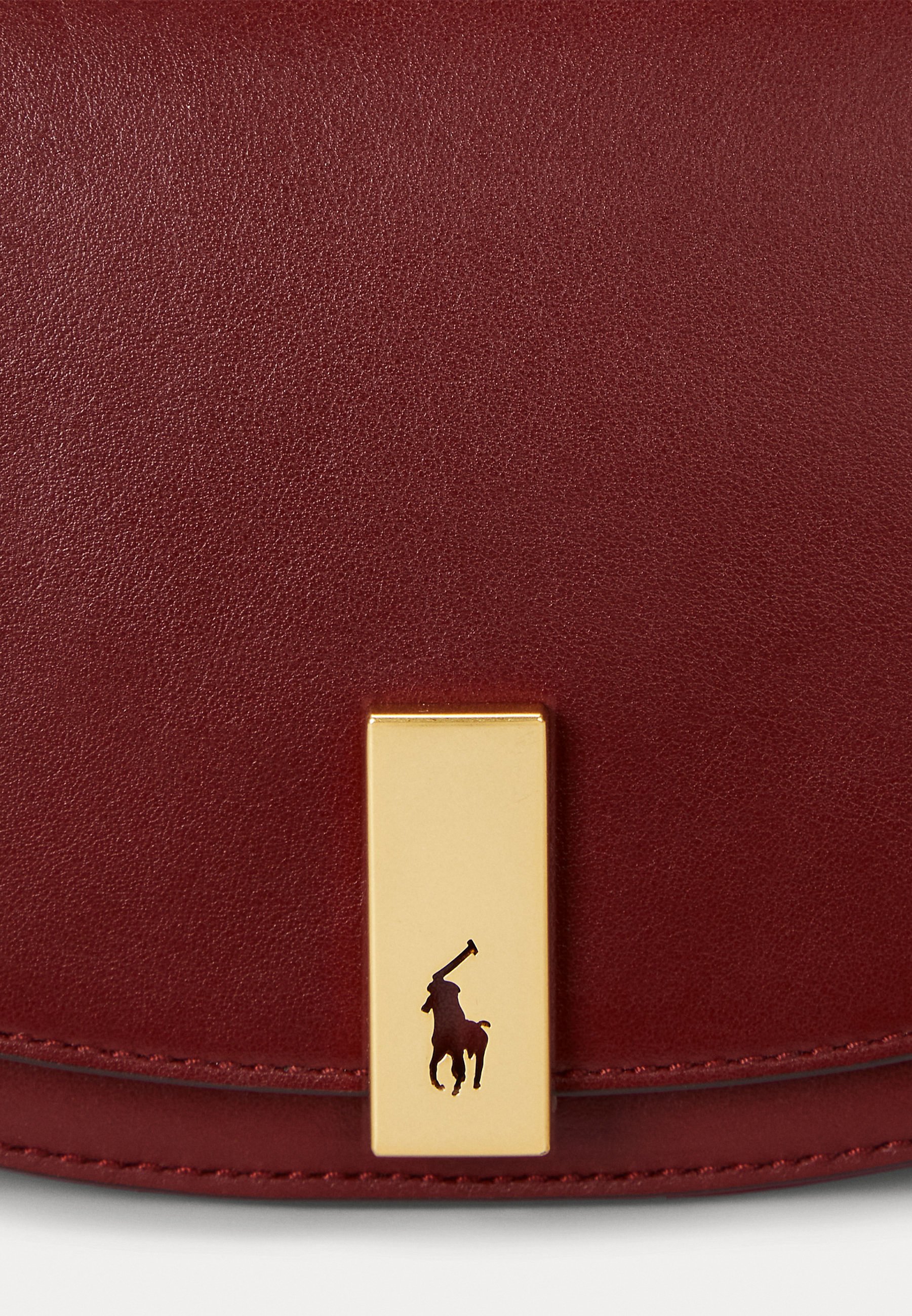 Polo Ralph Lauren POLO ID CALFSKIN MINI SADDLE BAG - Cross body