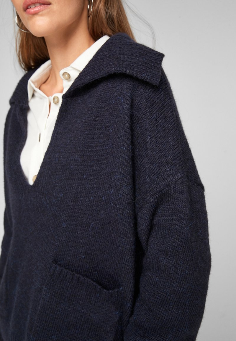 Damen Strickjacken | s.Oliver Strickpullover dark blue/dunkelblau - ON90293 Damen Strickjacken | s.Oliver Strickpullover dark blue/dunkelblau - ON90293