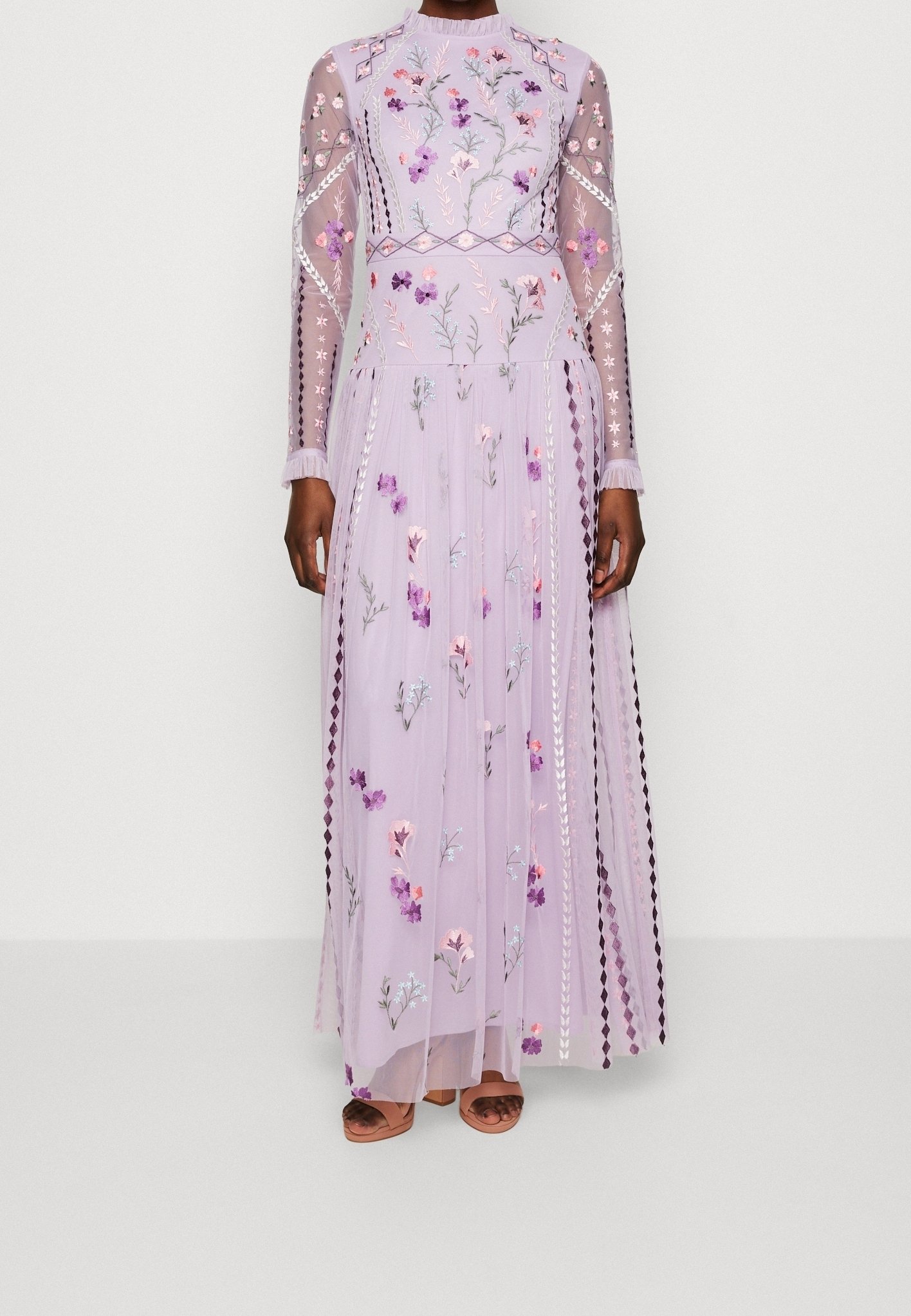 sachin and babi light blue dress Womens Adrianna Papell Green Embroidered Maxi Dress Xs (US 2)