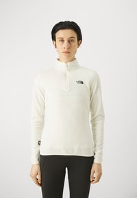 The North Face 100 GLACIER 1/4 ZIP - Pulover iz flisa - white dune