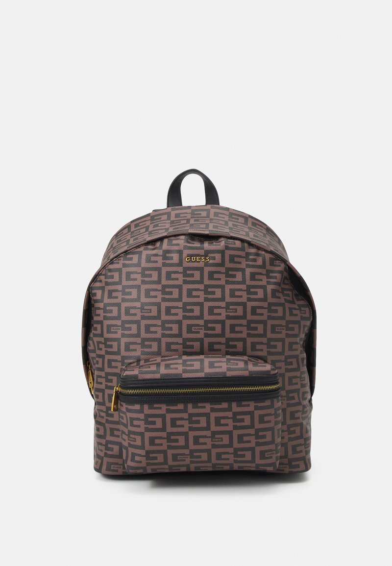 Guess ESCAPE COMPACT BACKPACK UNISEX Rugzak brown/bruin Zalando.nl