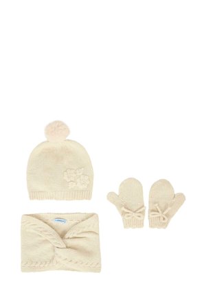 SET - Oorwarmers - beige