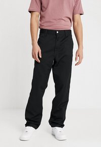 Carhartt WIP - SIMPLE PANT - Jeans Relaxed Fit - black Miniaturebillede 1