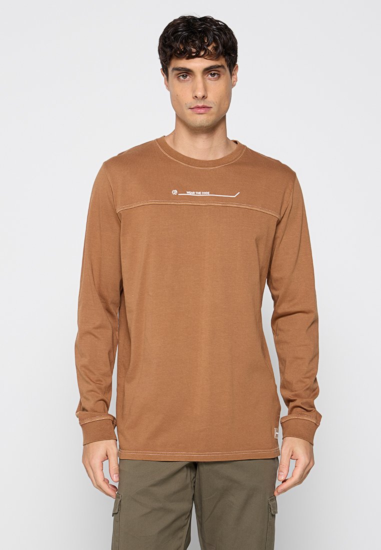 INDICODE JEANS Longsleeve bruin