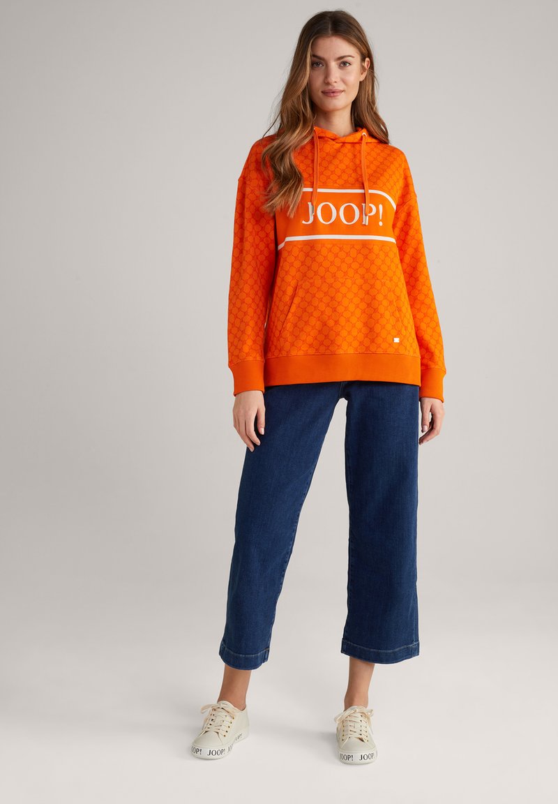 Damen Sweatshirts | JOOP Kapuzenpullover orange gemustert/orange - AW41596 Damen Sweatshirts | JOOP Kapuzenpullover orange gemustert/orange - AW41596