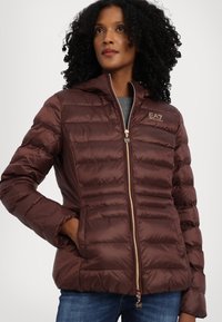 EA7 Emporio Armani GIUBBOTTO - Žieminė striukė - puce