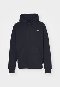 SPORT ESSENTIALS SMALL LOGO BRUSHED HOODIE - Sportinis megztinis - black