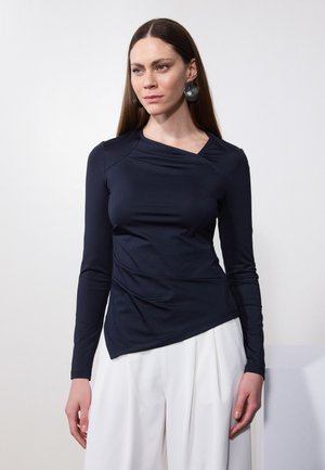 Anna Field Long sleeved top - dark blue