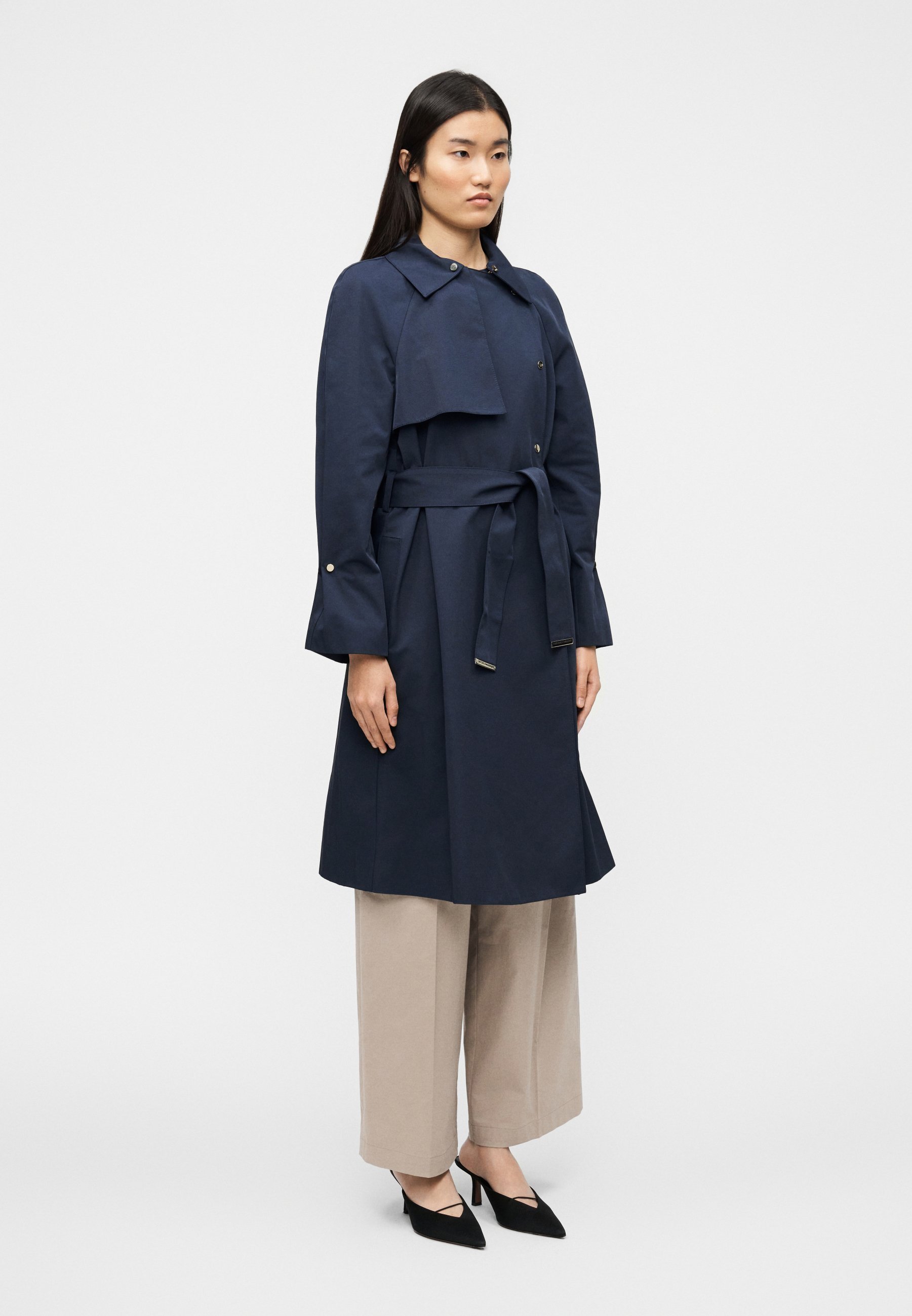 Emporio Armani Trenchcoat - overture/dark blue - Zalando.co.uk