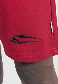 Smilodox NALE TRAINING SHORTS - Korte broeken - bordeaux