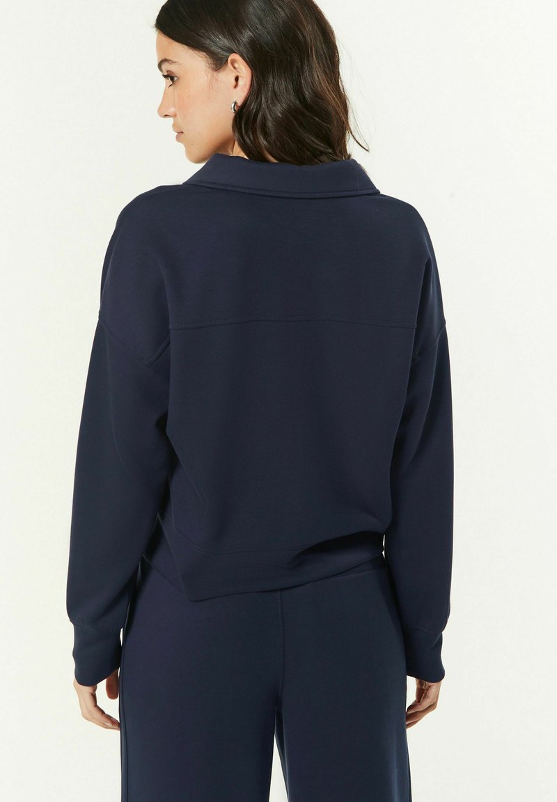 Next SLINKY SMART COLLARED - Polo marškinėliai - navy blue