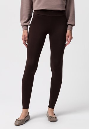 Leggings - coffee