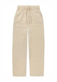 Normani SET - Stoffhose - beige