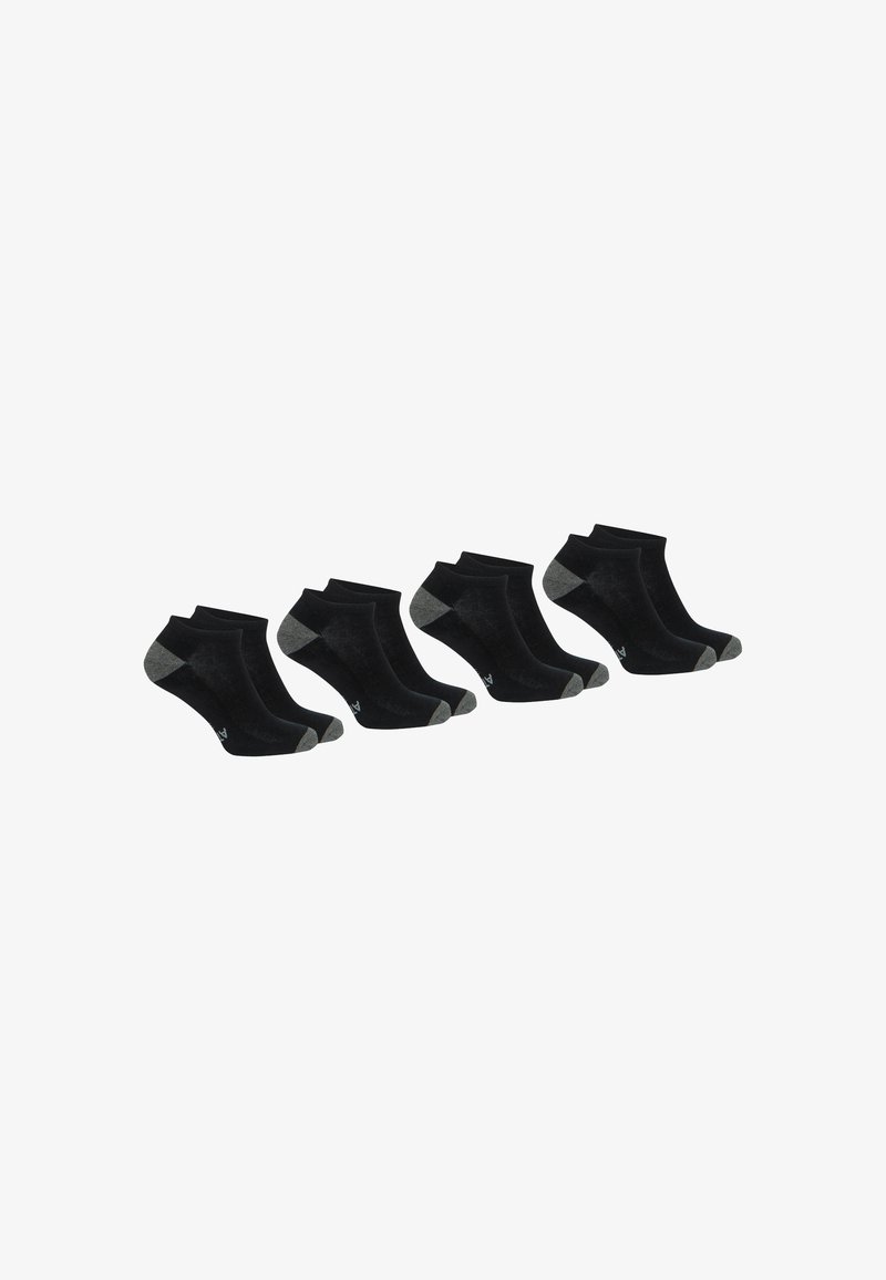 Athena LOT DE 4 - Chaussettes - noir gris chiné