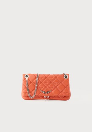 ROCK II QUILTED MONOGRAM - Olkalaukku - flame