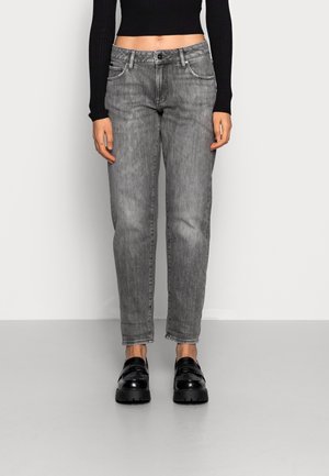 Jeans straight leg - grey denim