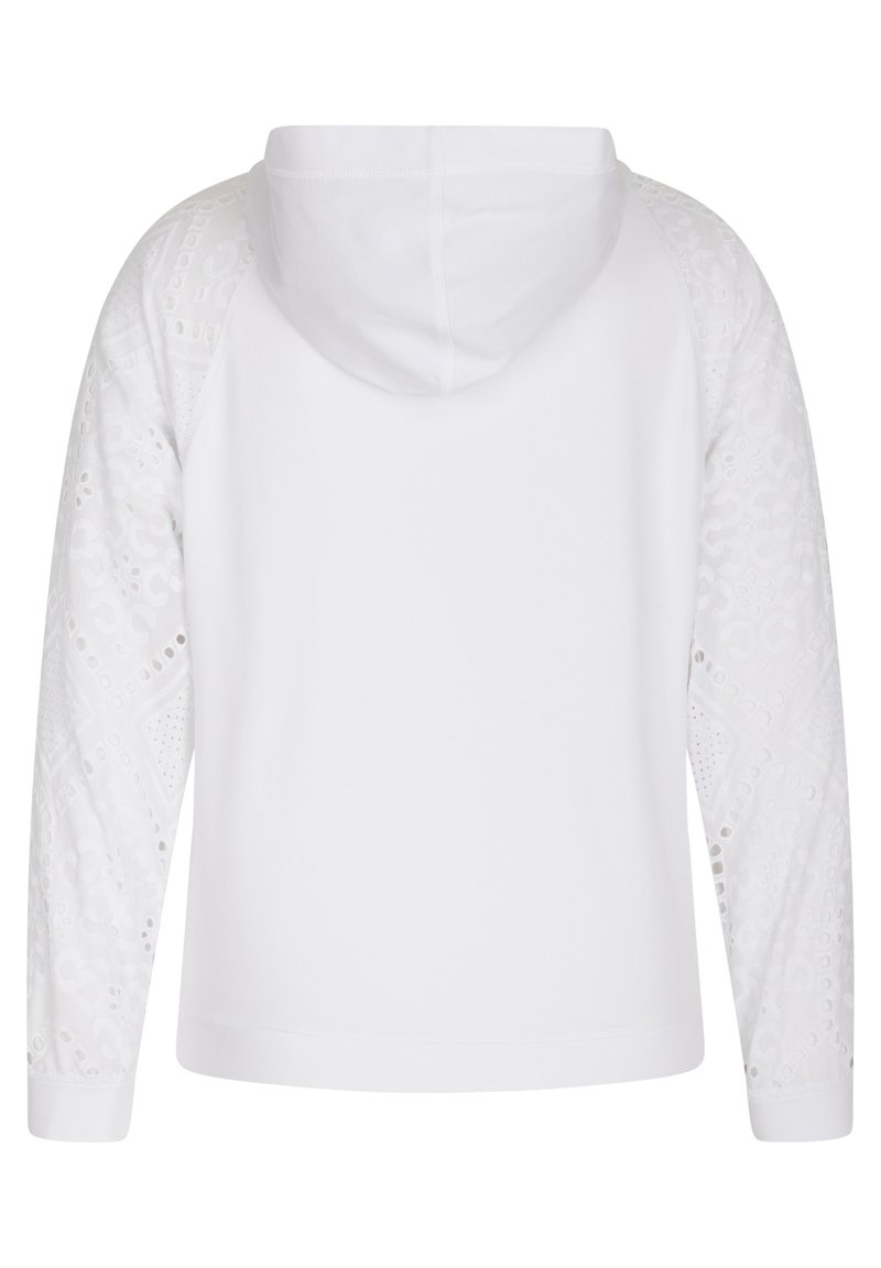 Damen Sweatshirts | LeComte Kapuzenpullover weiß - TE04210 Damen Sweatshirts | LeComte Kapuzenpullover weiß - TE04210