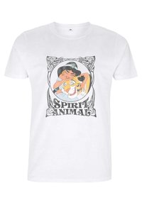 Disney ALADDIN SPIRIT ANIMAL V2 - Camiseta estampada - white