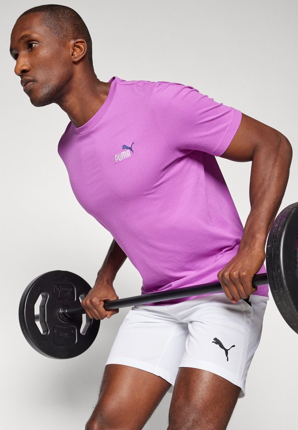 SMALL LOGO TEE - Basic T-shirt - wild berry4