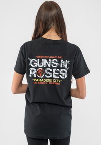 Paradiso Clothing GUNS N' ROSES CIRCLE - Print T-shirt - black