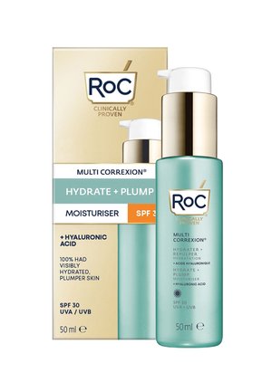 ROC MULTI CORREXION HYDRATE + PLUMP MOISTURISER 30SPF 50ML EU - Zonnebrandcrème - multi coloured