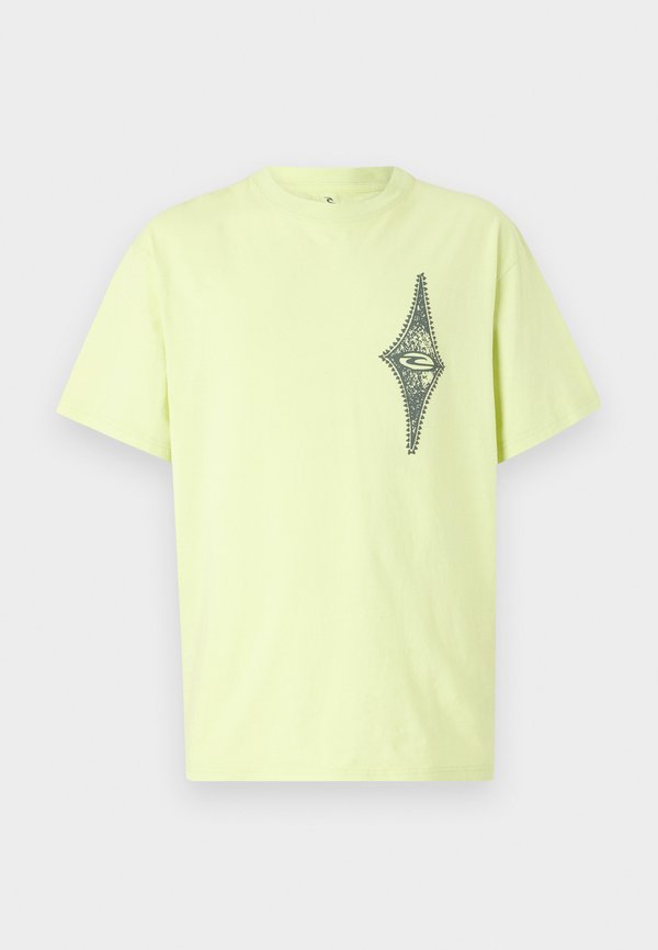 ASTRAL TEE UNISEX - Print T-shirt - lime wash3