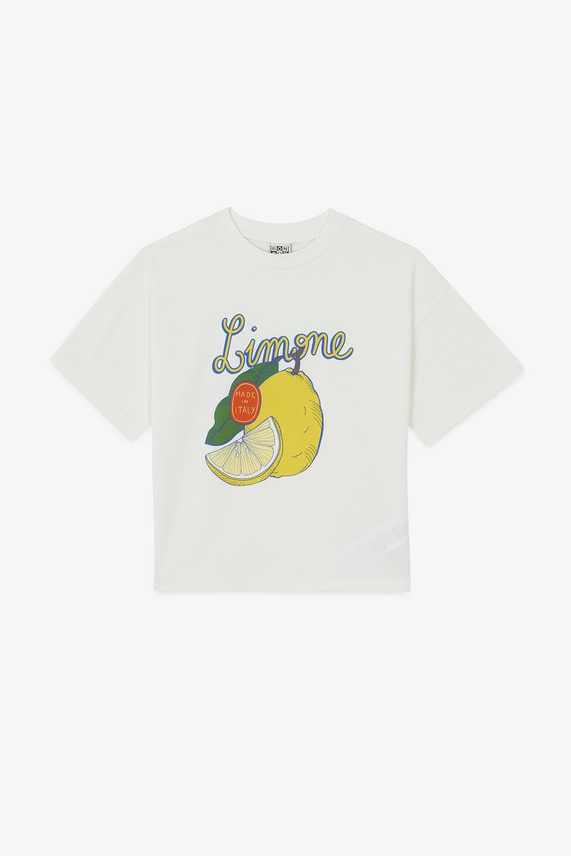 Bonton T-shirt print crème