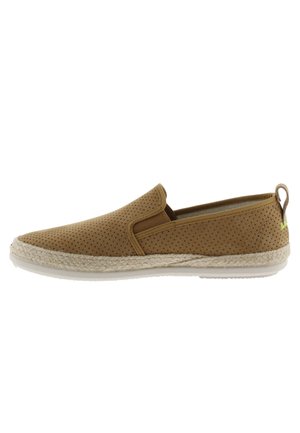 BASKET - Espadrillas - cuero