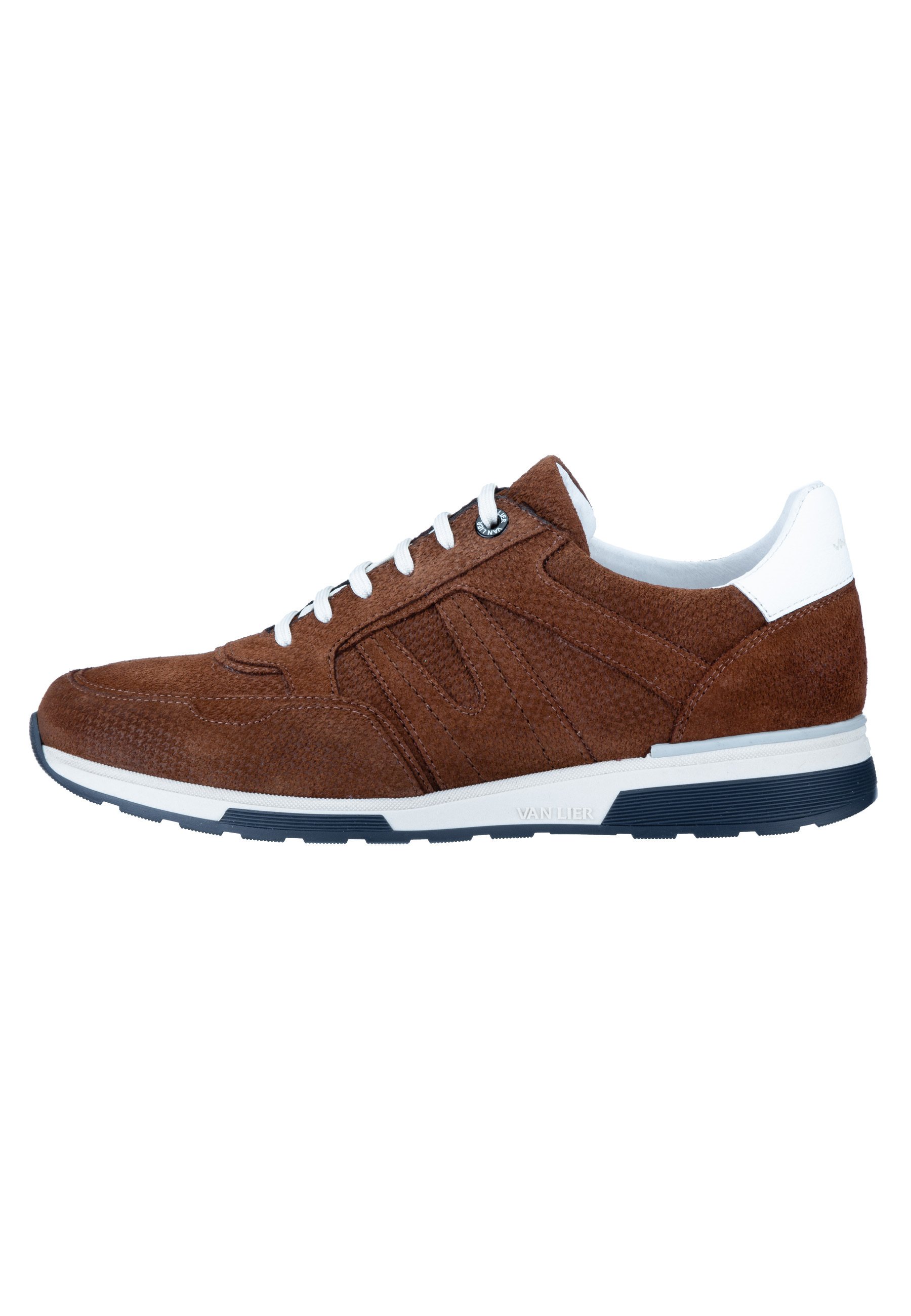 Ghoud Heren Sneakers Grijs Lob suede | Van den Assem